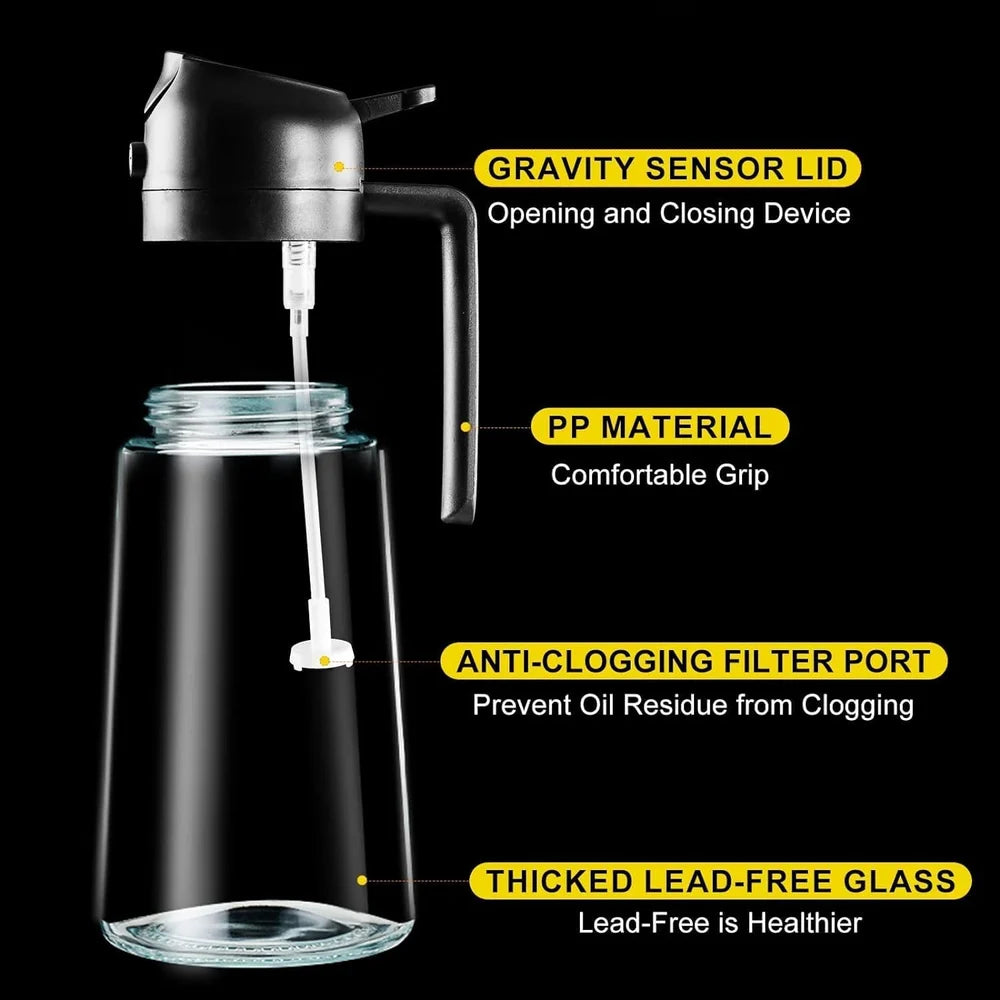 500ml Portable Sprayer Oil Dispenser (BUY 2 GET FLAT 10% OFF AT CHECKOUT)