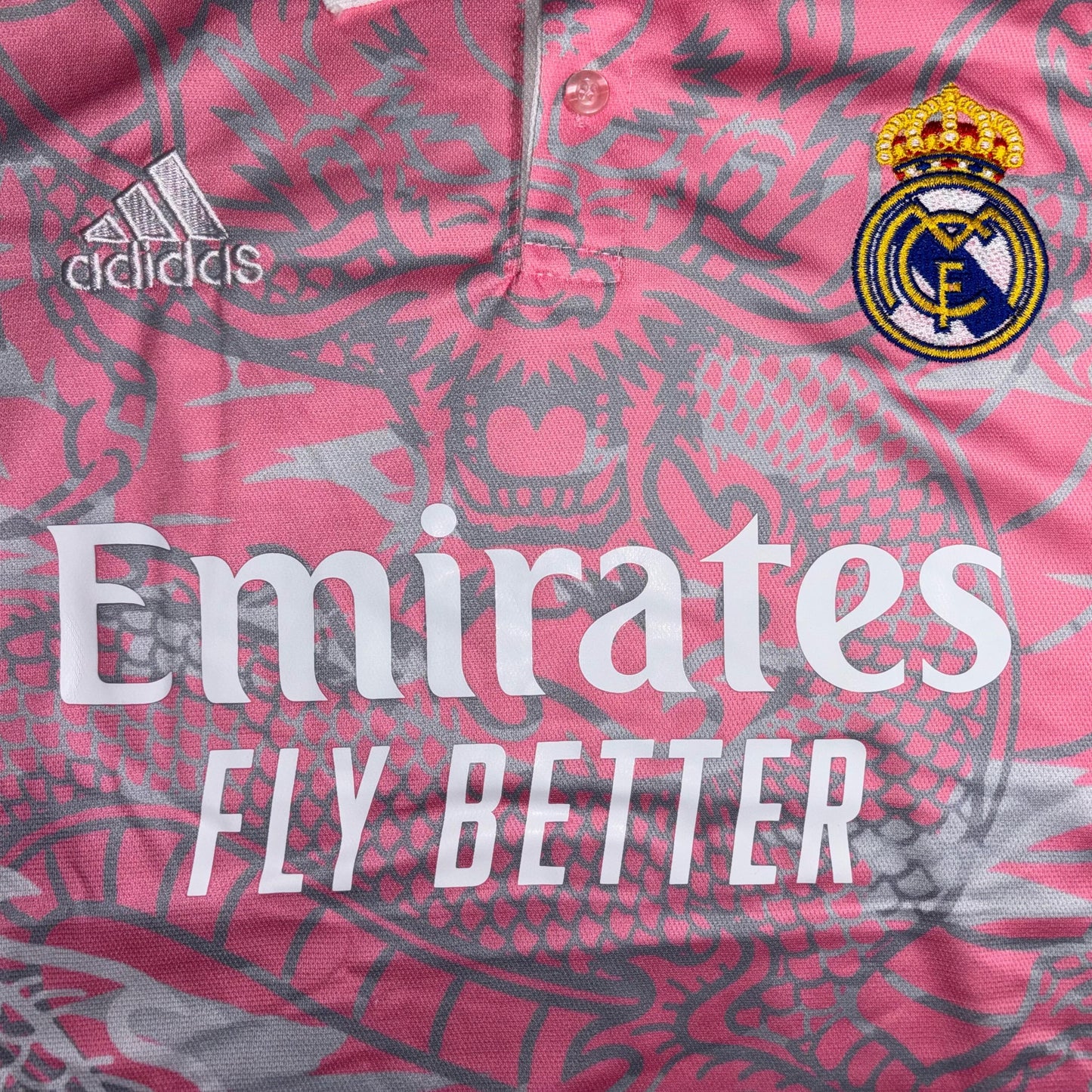 Real Madrid Pink Dragon (Special Edition) With Shorts
