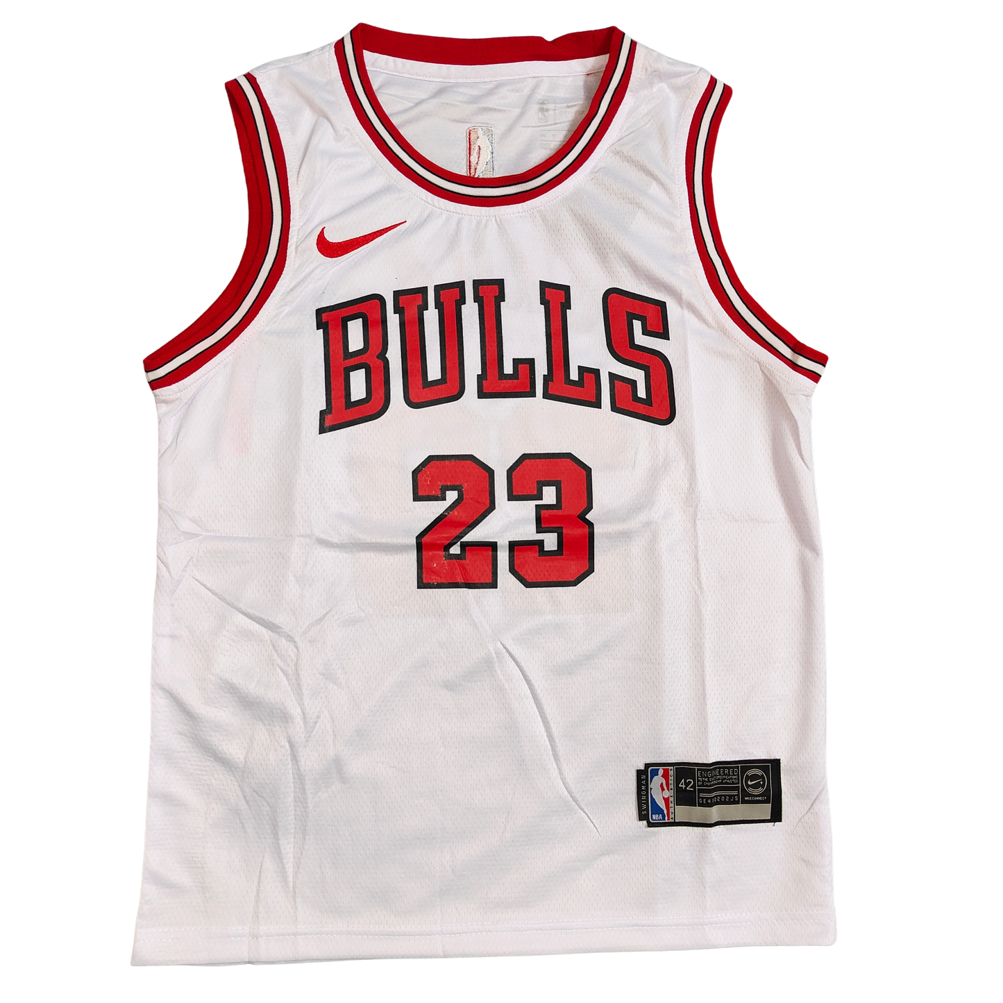 Chicago Bulls Jersey Set – White Edition (With Shorts, Back Printed)