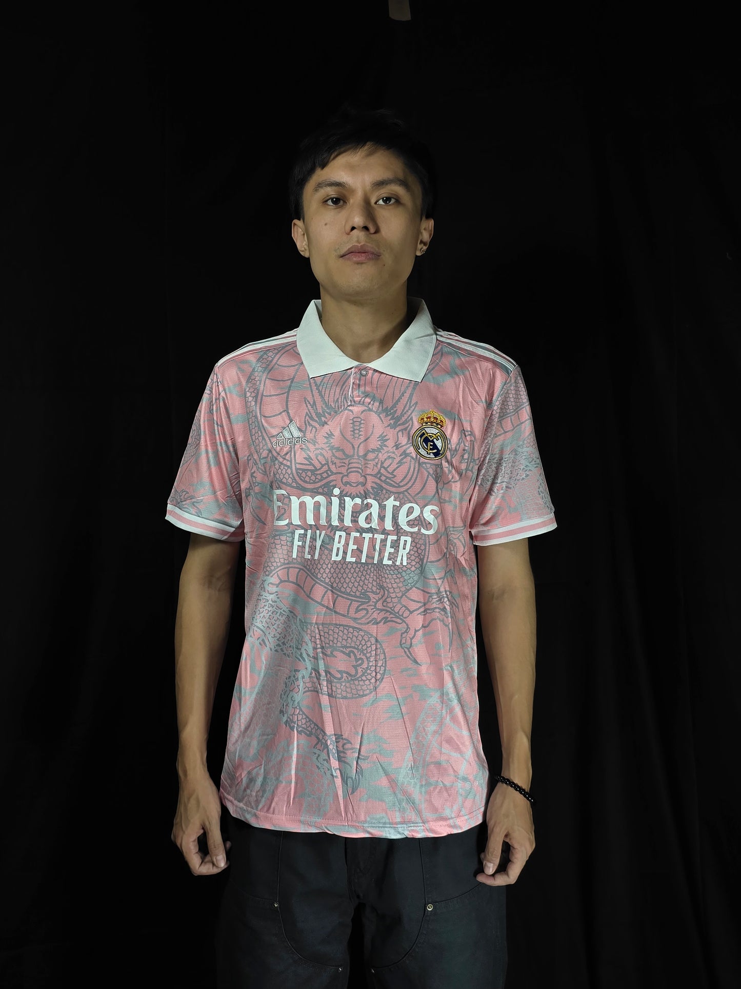 Real Madrid Pink Dragon (Special Edition) With Shorts