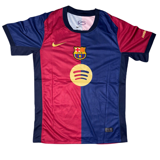 Barcelona Stadium Edition 24/25 Home Jersey – Lamine Yamal Printed (Premium Quality)