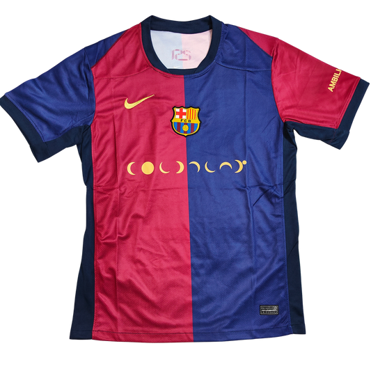 FC Barcelona Home Coldplay Edition Jersey (No Shorts)