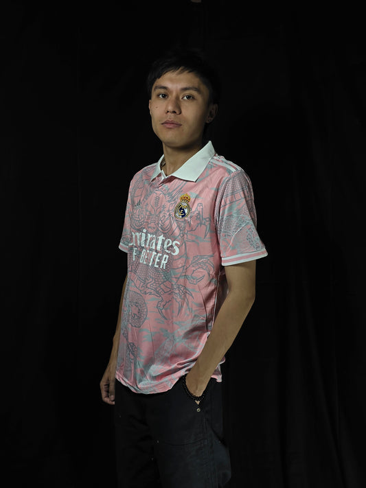 Real Madrid  Pink Dragon (Special Edition) With Shorts